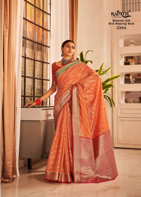 Rajpath Vaijanti Silk With Weaving Wedding Saree Catalog